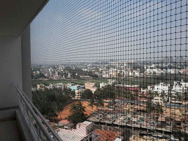 Mesh Net for Balcony: Safety, Aesthetics, and Functionality Combined